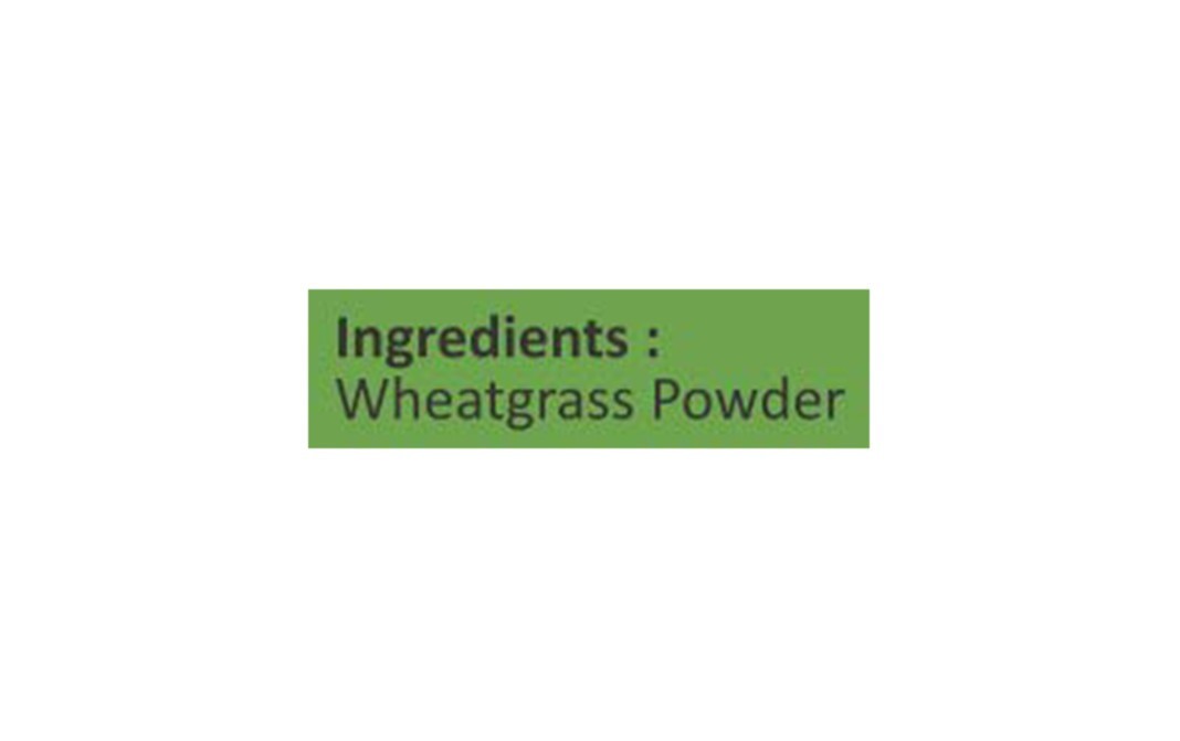Orgrain India Organic Wheatgrass Powder    Glass Jar  150 grams